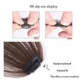 thumbnail image 3 of Flequillo Natural Copete Fleco Postizo Cabello Mate Premium Genérica Flequillo Mate, 3 of 3