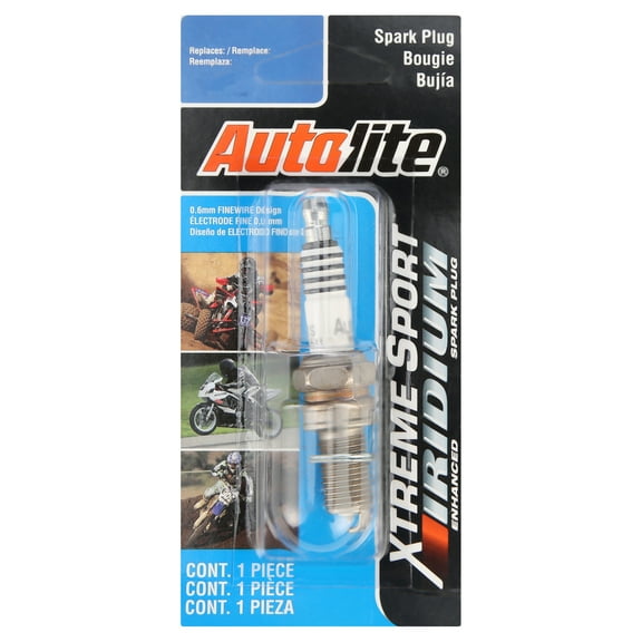 Autolite XS4164 Xtreme Sport Iridium Powersports Spark Plug Fits select: 1990 CHRYSLER TC