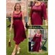 thumbnail image 2 of Vestido Mother of The Bride rojo oscuro con chaqueta GRACE KARIN, 2 of 4