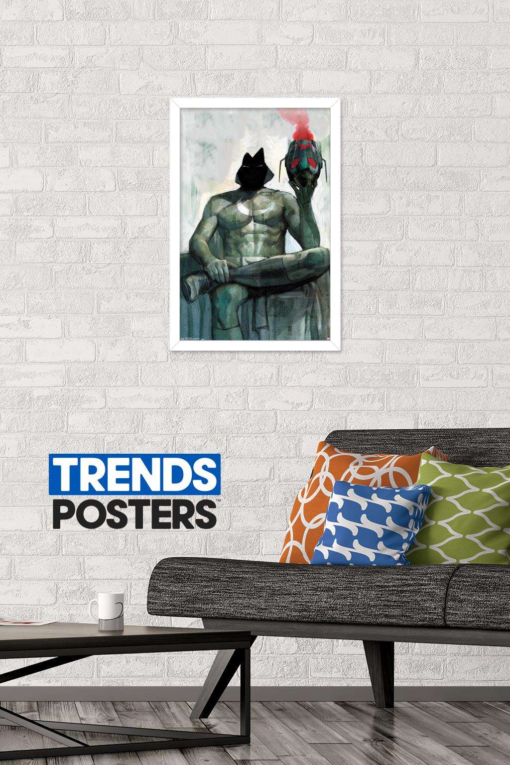 Marvel Comics - Moon Knight - Cover #2 Wall Poster, 14.725" x 22.375", Framed
