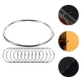 thumbnail image 5 of COOPHYA 12Pcs Silver Metal Binder Rings for DIY Jewelry Scrapbooking Photo Albums, 5 of 5