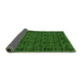 thumbnail image 2 of Ahgly Company Indoor Rectangle Abstract Green Modern Area Rugs, 8' x 10', 2 of 4