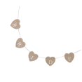 thumbnail image 4 of Novia Amor Arpillera Silla Bunting Banner Boda Decoración Foto Prop, 4 of 8