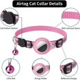 thumbnail image 4 of Bobasndm Cat Collar for Airtag Tracker, Reflective GPS Cat Collar with Luminous Holder, Cat Tracker Collars with Safety Elastic Band for Cats, Kittens and Puppies 9-13 Inch, 4 of 8