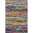 thumbnail image 2 of Addison Rugs Mayfield Premium Machine Washable Transitional Stripes Orange Rectangle Rug, 3' x 5', 2 of 6