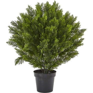 Nearly Natural 3' Cedar Bush Artificial Plant (Indoor/Outdoor), Green