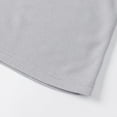 thumbnail image 4 of Men's Waffle Knit Lace up Henley T-Shirt, Short Sleeve Casual Summer Stand up Collar Top Gray, 4 of 9