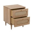 thumbnail image 3 of TOV Furniture Carmen Cane Nightstand, 3 of 10