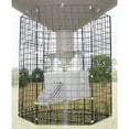 thumbnail image 1 of Boss Buck Hunting Large 24"x26" Heavy Duty Steel Varmint Cage Feeder Attachment, 1 of 2