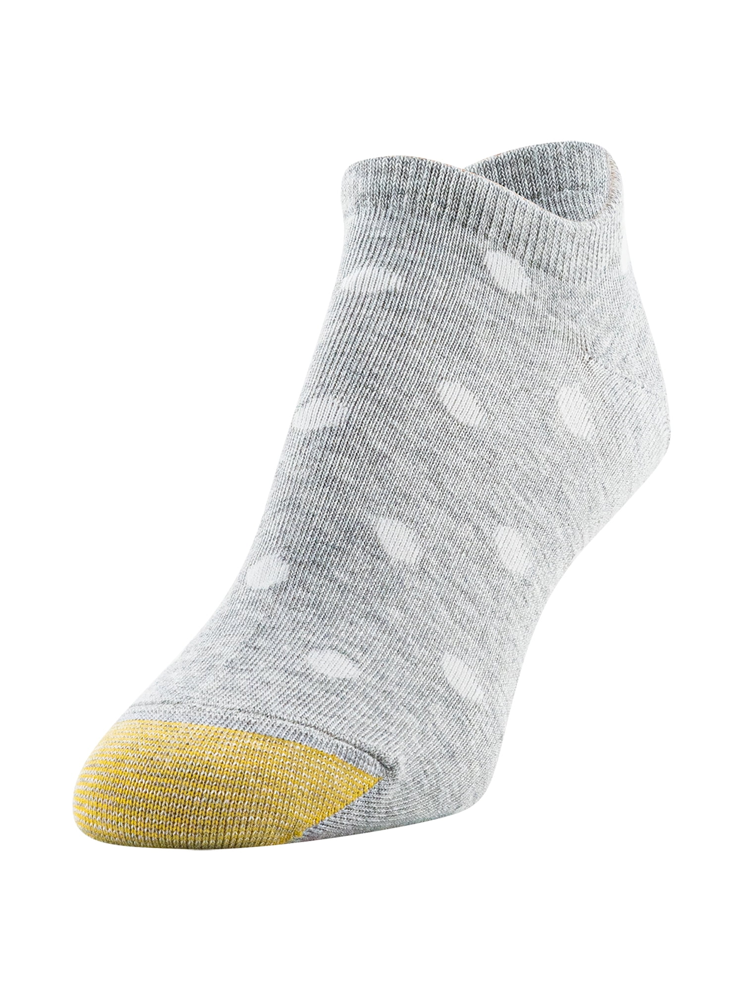 GoldToe Edition Women's Polka Dot Liner Socks Assorted, 6 Pairs, Size 6-9