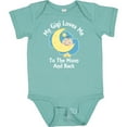 thumbnail image 3 of Inktastic Gigi Loves Me to the Moon and Back Boys or Girls Baby Bodysuit, 3 of 5