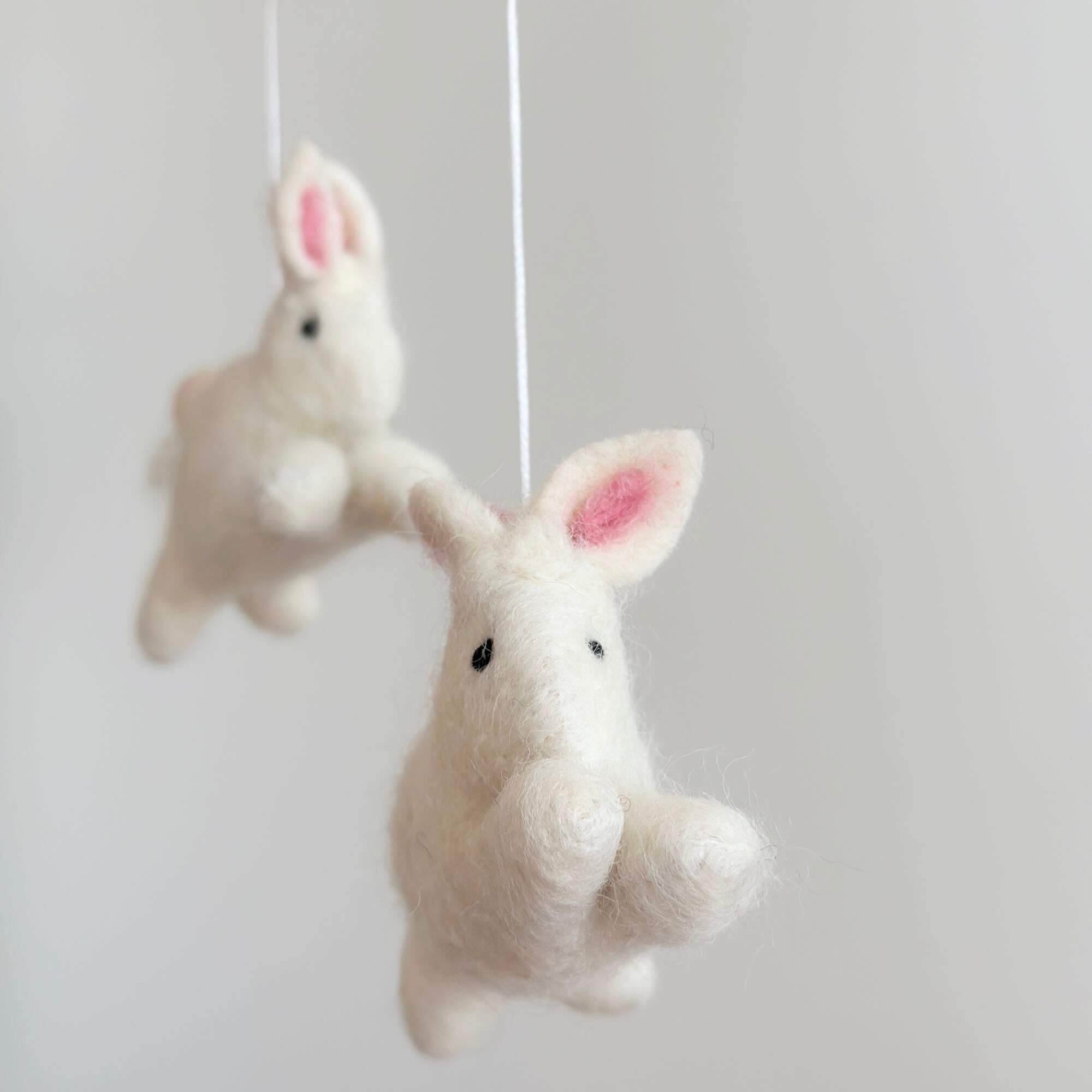 Felt Baby Mobile - Bunnies