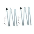 thumbnail image 1 of jinwen 2 Pcs Mâtx de Bâche Portables Polyvalents pour Tente Camping Pêche Auvent, 1 of 9