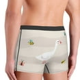 thumbnail image 4 of Kdxio Men's Boxer Briefs with Funny Goose1 Print - Comfortable and Breathable Underwear for Everyday Wear, 4 of 7