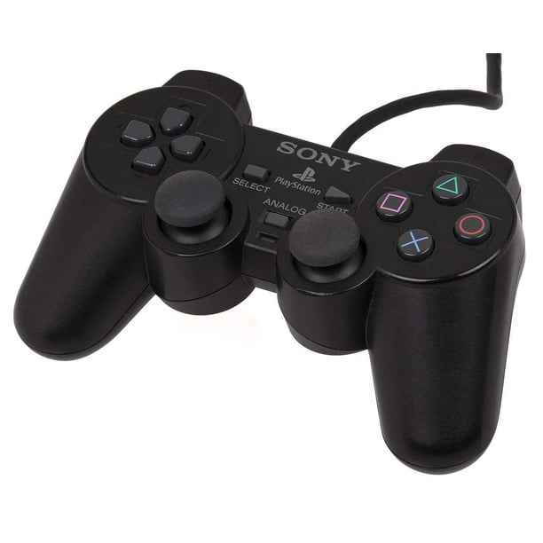 Restored Sony 2 PS2 Console Black Matching Controller Power and Cables (Refurbished) Walmart.com