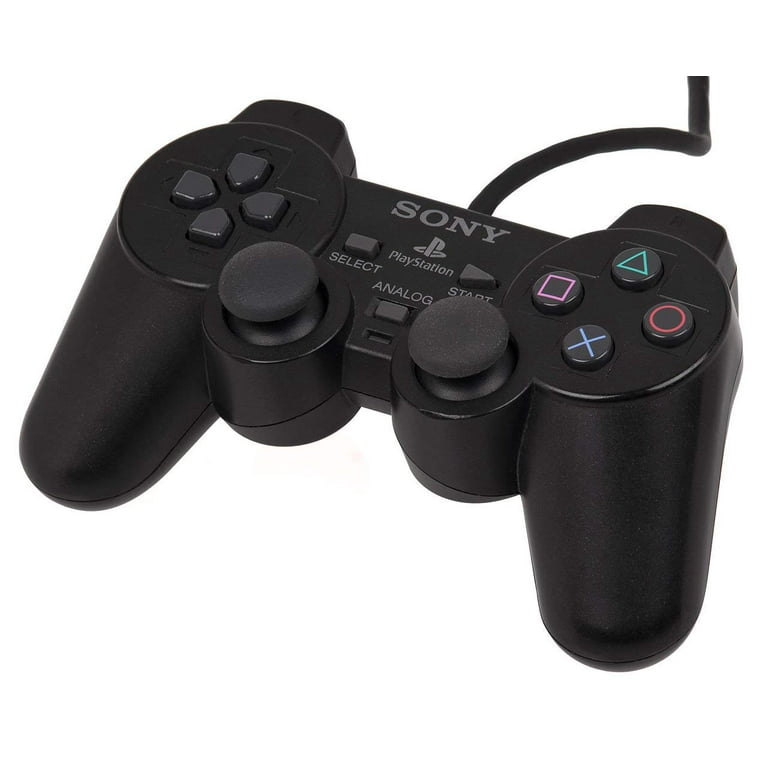 Restored Sony PlayStation 2 PS2 Slim Console Black Matching Controller  Power and Cables (Refurbished)