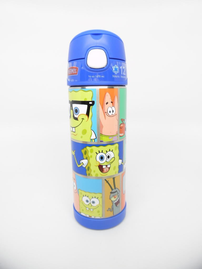 SpongeBob SquarePants Big Blue Eyes Stainless Steel Water Bottle
