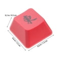thumbnail image 4 of Weiweiguan 1 Ensemble Capuchon de Touche de Remplacement Direction Touche DIY Personnalisée, 4 of 6