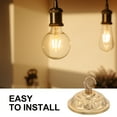 thumbnail image 2 of Toyvian Golden Metal Chandelier Canopy with Hook Sturdy Pendant Light Ceiling Cover Plate, 2 of 5