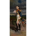 thumbnail image 2 of Konstanty Gorski 10x18 Gold Ornate Wood Frame and Double Matted Museum Art Print Titled - Caricature of Jan Wasilewski (circa 1900), 2 of 4