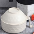 thumbnail image 3 of Juego de ramen multifuncionales Baoblaze para microondas con tapa soporte con mango Beige, 3 of 8