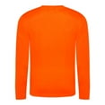 thumbnail image 2 of AWDis Just Cool Mens Long Sleeve Cool Sports Performance Plain T-Shirt, 2 of 3