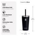 thumbnail image 2 of Vaso Hydro Flask All Around de 600 ml con tapa de pajita Botanical Bliss, 2 of 3