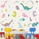 thumbnail image 2 of Pegatinas de pared de dinosaurios de dibujos animados YONGSHENG removibles coloridos para niños, 2 of 5