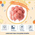 thumbnail image 3 of 100 Globos 12 Redondos Para Fiestas Xtellar Rosa Pálido, 3 of 3