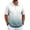 White, variant on Mens Polo Shirt Gradient Short Sleeve Stretch Cotton Shirt Casual Versatile BreathableTop, L