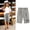 Grey, variant on Children Kids Girls Casual Letter Printed Elastic Waist Casual Pants Breeches With Pocket Girls Pants Size 11-12 Years