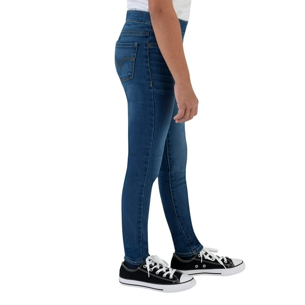 Levis Filles Grand Skinny Fit Tirer sur Jeggings Eau Douce 12