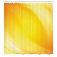 thumbnail image 3 of Ambesonne Digital Shower Curtain, Yellow Lines Ombre, 69"Wx84"L, Yellow and White, 3 of 5