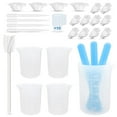 thumbnail image 1 of Silicone Resin Measuring Cups Tool Kit DIY Creativity Epoxy Mixer Set Reusable Resin Color Cups with Clear Scale Mixing Tool Kit for Resin Molds Jewelry Making, 1 of 10