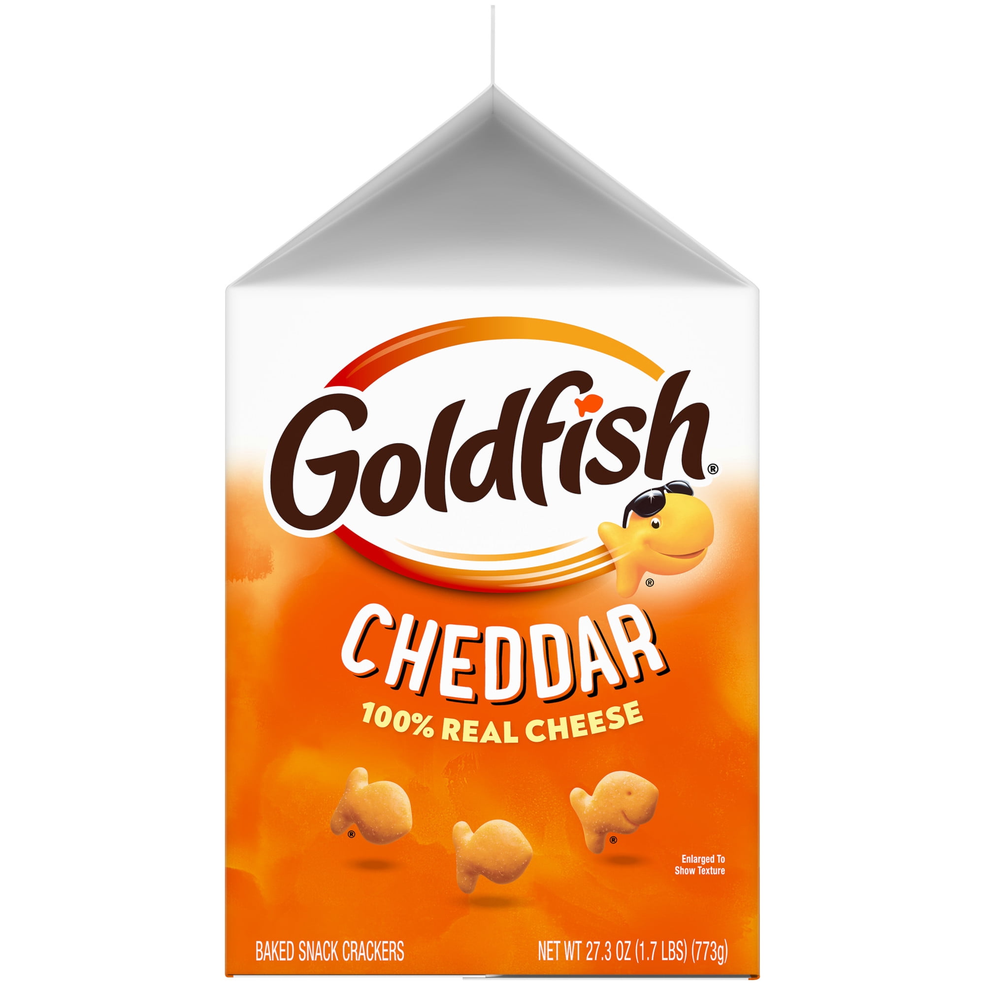Goldfish Cheddar Cheese Crackers, 27.3 oz Carton