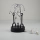 thumbnail image 5 of Péndulo de equilibrio de física de Newton eléctrico, lindo adorno de figura de delfín, juguete de la suerte de movimiento perpetuo, decoración para el hogar y la oficina, 5 of 11