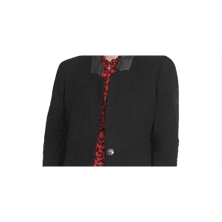 Collarless topper top