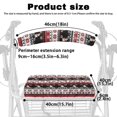 thumbnail image 6 of HELLHERO Geometric Stripes Walker Seat Cushion Cover & Rollator Seat Cover for Outdoors and Neighborhoods Easy Install Reusable Easy to Use Removable, 6 of 7