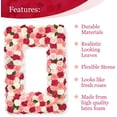 thumbnail image 5 of ARTIFICIAL FOAM ROSES | Attractive Fake Flowers for Decoration | DIY Wedding Centerpieces, Bouquets and More | Includes: 50 Roses with stems and 20 Leaves | Fuchsia, 5 of 5