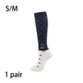 thumbnail image 4 of Minnieouse 1 par de calcetines de estilo navideño para hombres y mujeres, bonitos calcetines deportivos a la moda, calcetines hasta la rodilla antifatiga, Accesorios de calzado tipo 41 S/M Minnieouse AP012322-41, 4 of 6