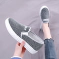 thumbnail image 7 of NOKIO Classic Women'S Canvas Slip-Ons Modern Women'S Casual Slip-On Shoes Women'S Stylish Gym Sneakers Women's Comfortable Anti Slip Breathable Soft Sole Lightweight Casual Canvas Shoes, 7 of 7
