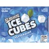 Ice Breakers Ice Cubes Sugar-Free Gum, Peppermint flavor, 12 Pieces