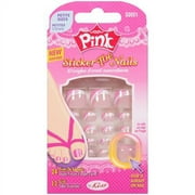 Kiss Products Kiss Pink Sticker Toe Nails, 1 ea