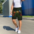 thumbnail image 6 of Sikiie Hybrid Parrot in the Forest Mens Pajama Shorts, Lightweight Lounge Pant with Pockets Soft Sleep Pj Shorts for MenMedium, 6 of 6