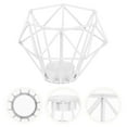 thumbnail image 2 of EeaseMX Lámpara de diamante minimalista Shade Hollow Light Cover Vintage Light Shade, 2 of 8