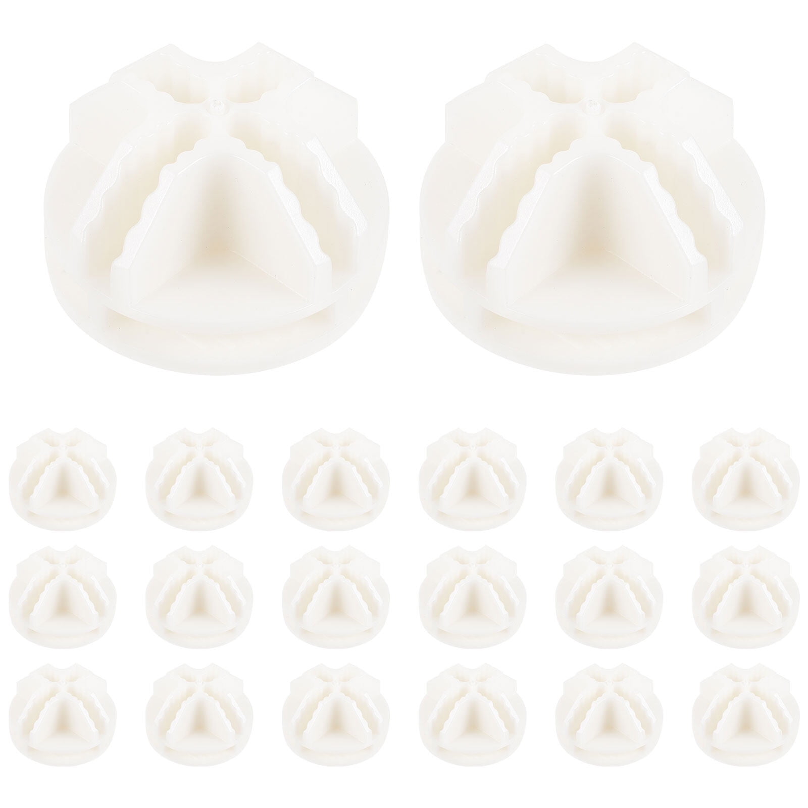 20 Pcs Wire Cube Plastic Connectors for Cube Storage Shelving and