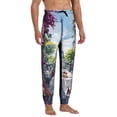 thumbnail image 4 of Kdxio Parisian Cafe With Eiffel Pattern Joggers,Sweatpants for Men with Pockets-X-Large, 4 of 5