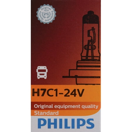 Philips Standard Headlight H7-24V, Px26D, Glass, Always Change In Pairs!