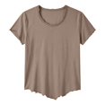 thumbnail image 4 of Mens T shirts Crew Neck Short Sleeve Solid Color Loose Basic Tee Tshirt, 4 of 4
