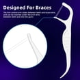 thumbnail image 2 of Hilo dental de ortodoncia RAZOKO para aparatos ortopédicos sin sabor, 75 unidades, x3, 2 of 6
